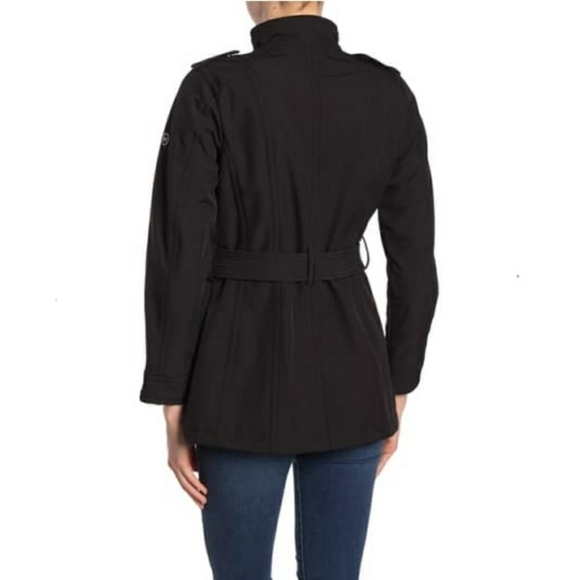 MICHAEL Kors Faux Leather Belted Jacket sz. XS - Picture 2 of 14